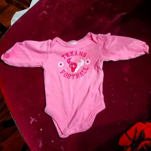 TEXANS (NFL) BABY GIRL 👶 Onesie